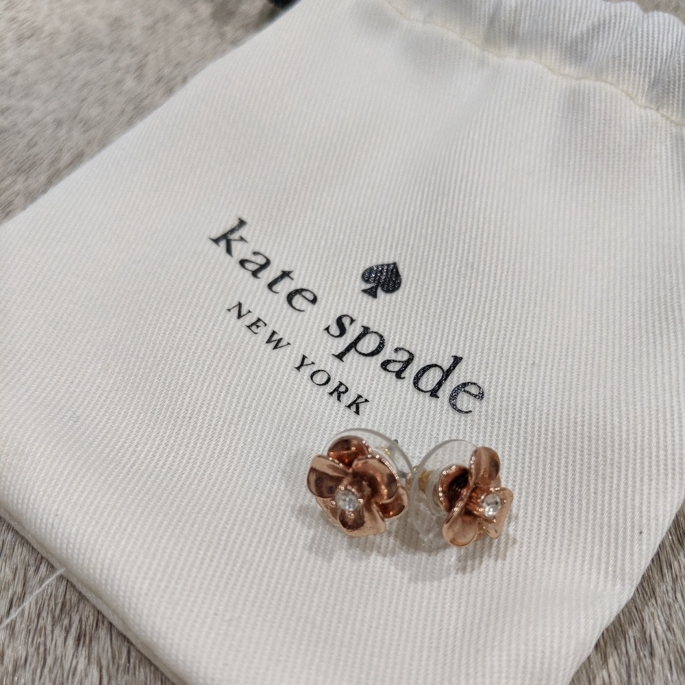 Kate Spade Shine On Flower Studs